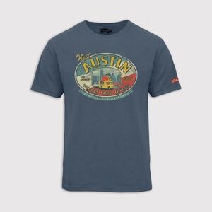 Vacationland Austin Texas TX Famous Food Trucks Show Through Tee T-shirt